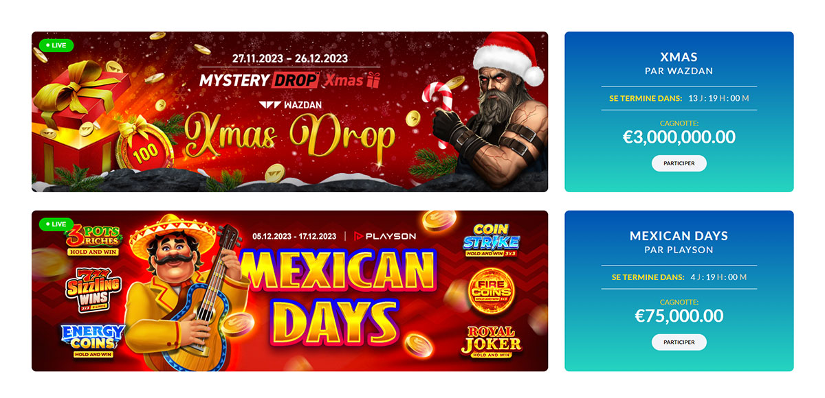 Lucky Treasure Casino — Casino en direct : EZ Marble Race, EZ Dealer Roulette Diwali, Halloween Auto Roulette, Manga Madness, Dragon Tiger Phoenix par Evolution et Ezugi